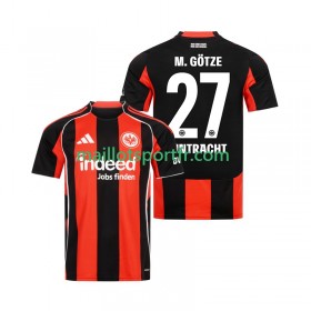 Maillot de Foot Eintracht Frankfurt Mario Gotze 27 Domicile 2025/26